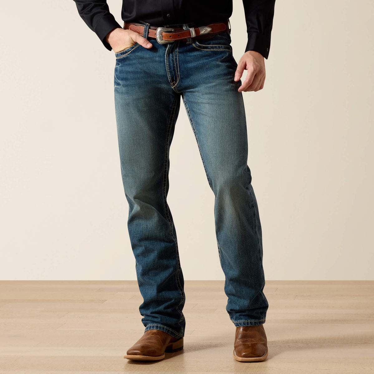 M5 Straight Boundary Straight Leg Jeans Ariat Men
