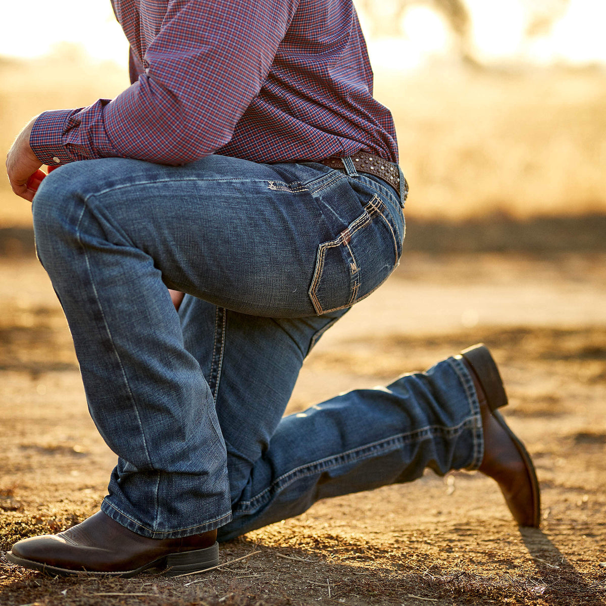 M5 Straight Boundary Straight Leg Jeans Ariat Men