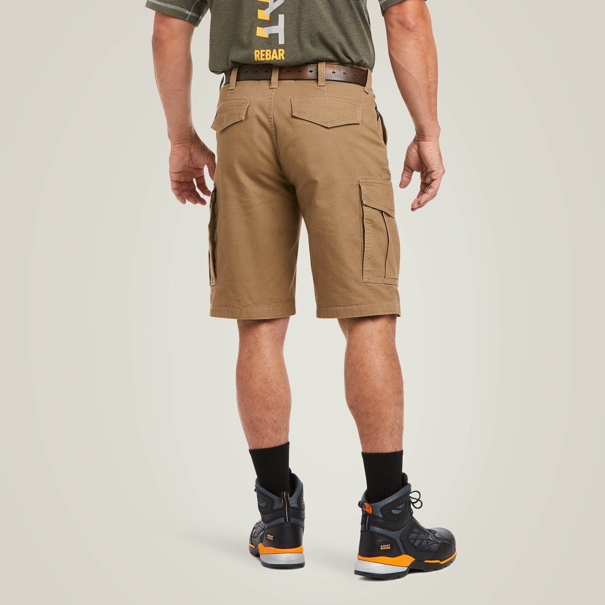 Rebar DuraStretch Made Tough Cargo 11" Short Ariat Men