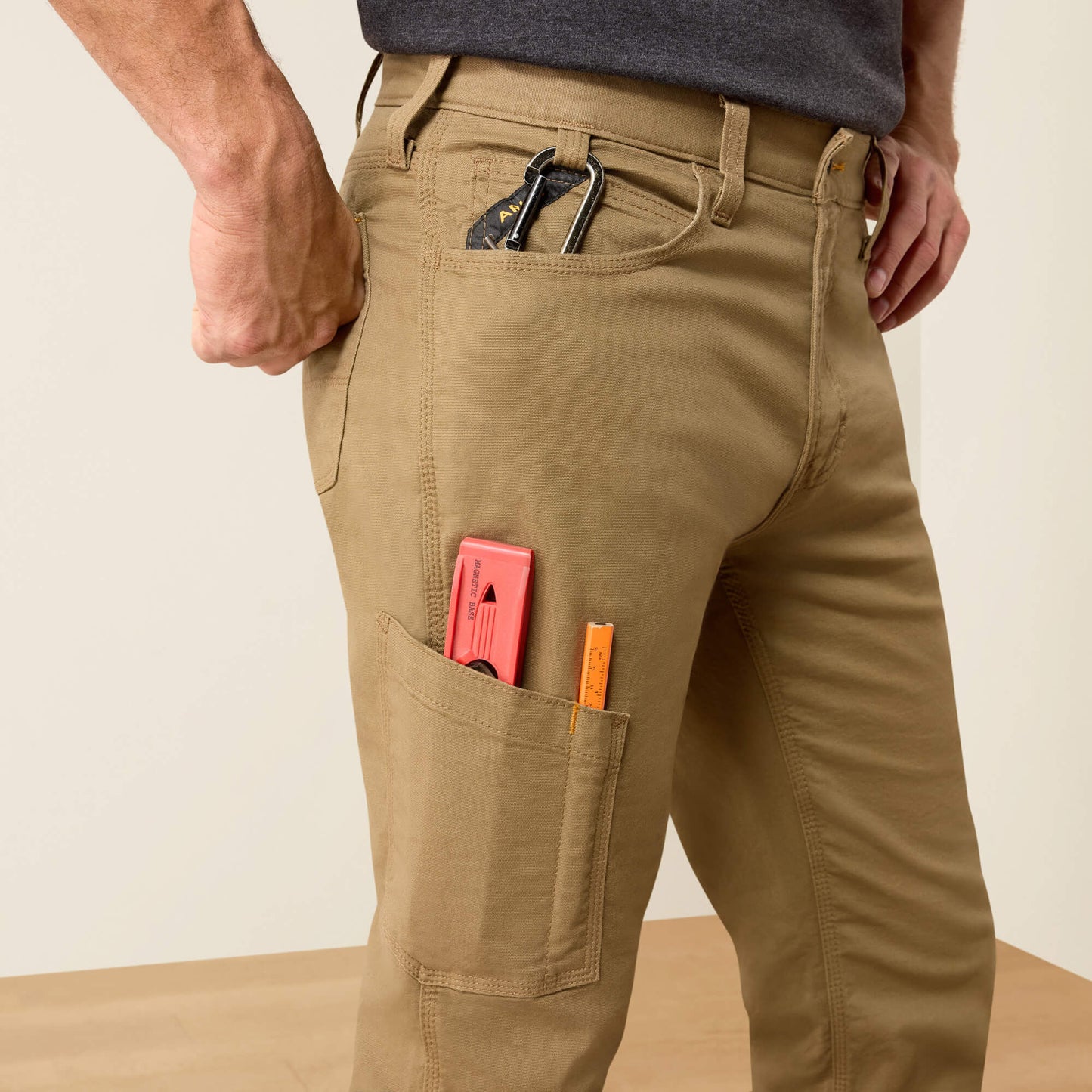 Rebar M4 Relaxed Made Tough DuraStretch Straight Leg Pants Ariat Men|Work