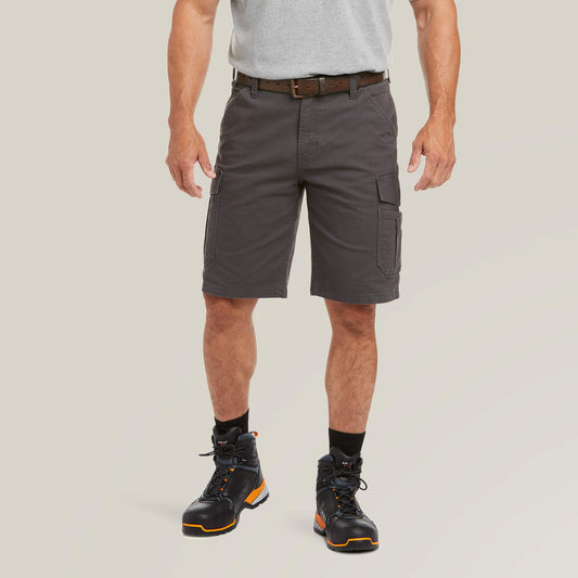 Rebar DuraStretch Made Tough Cargo 11" Short Ariat Men