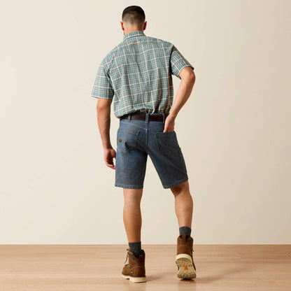 Rebar M4 Relaxed Denim 10" DuraStretch Shorts Ariat Men