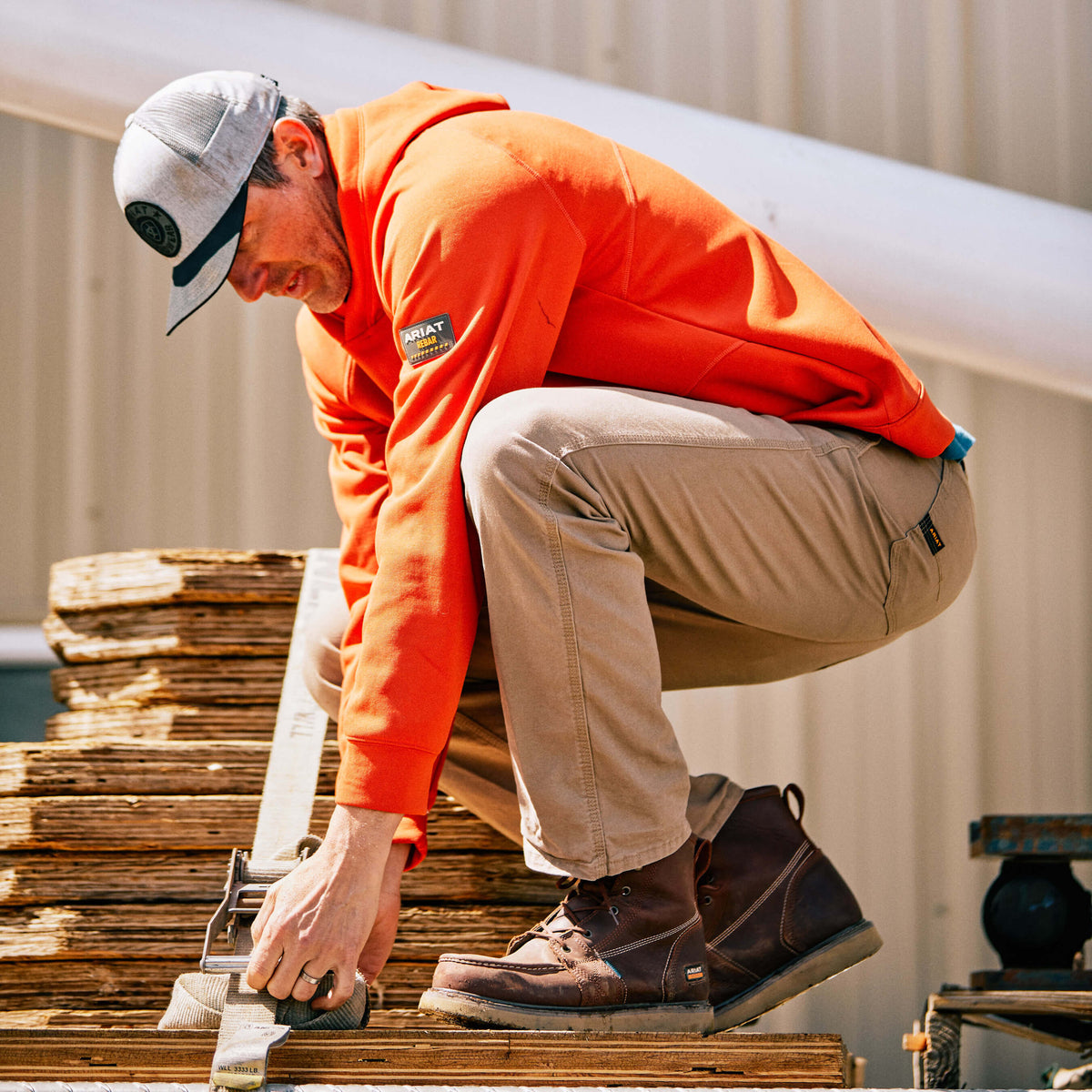 Rebar M7 DuraStretch Made Tough Straight Pant Ariat Men|Work