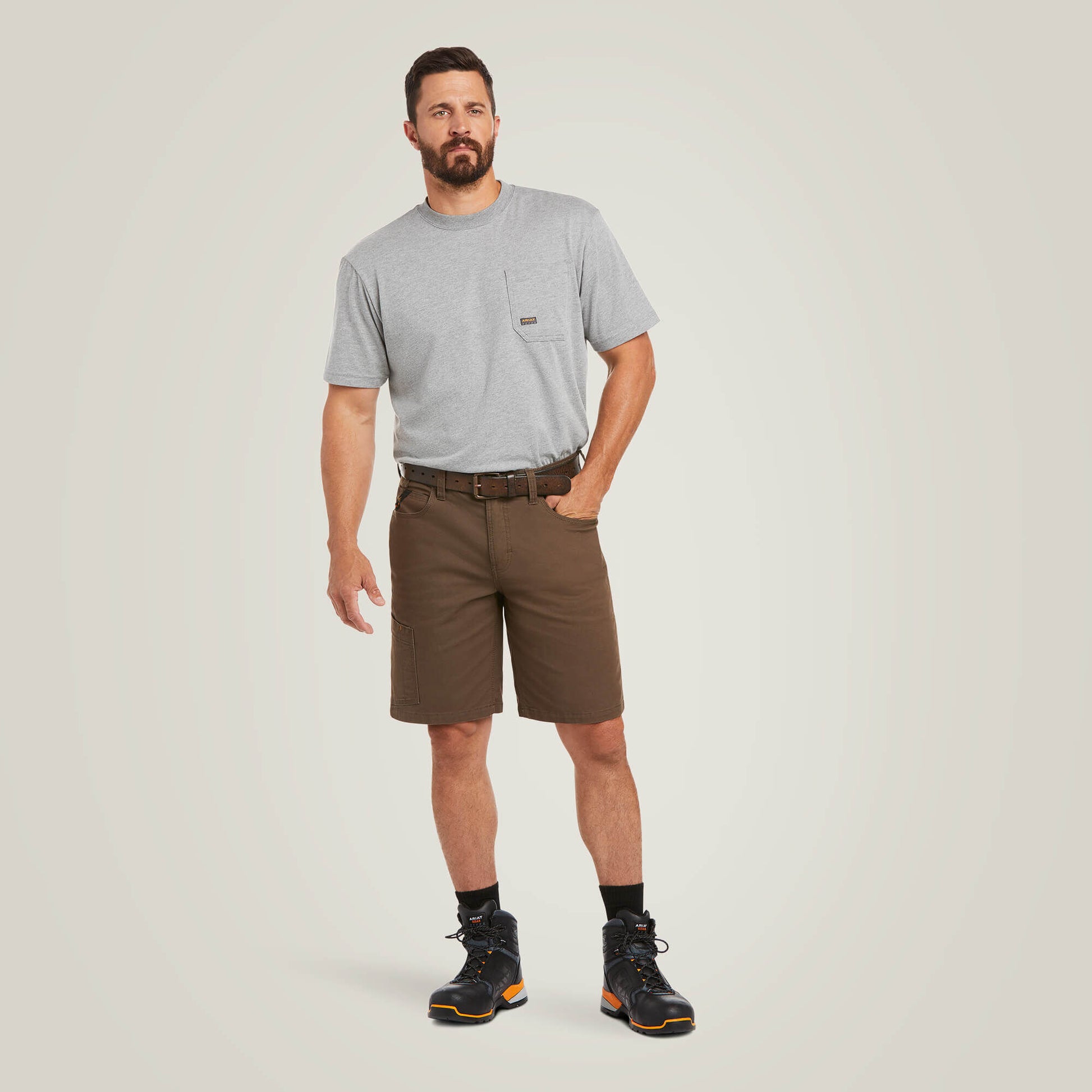 Rebar DuraStretch Made Tough 10" Short Ariat Men
