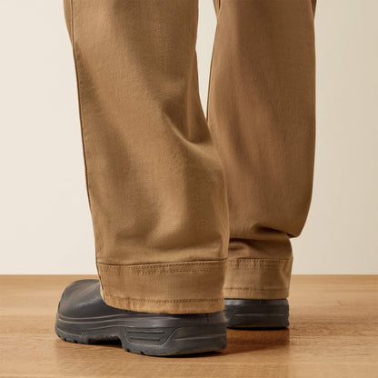 Rebar M4 Relaxed DuraStretch Washed Twill Dungaree Boot Cut Pant Ariat Men|Work