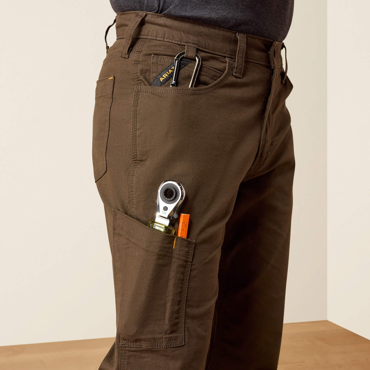 Rebar M4 Relaxed Made Tough DuraStretch Straight Leg Pants Ariat Men|Work