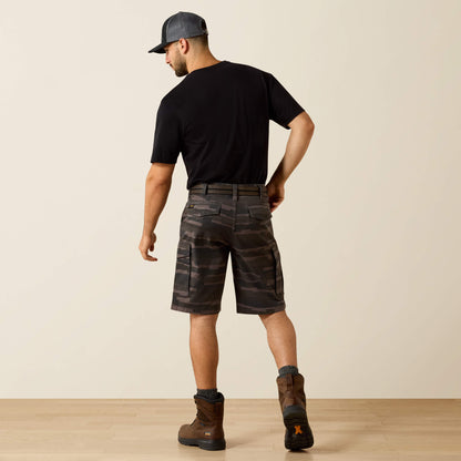 Rebar DuraStretch Made Tough Cargo 11" Short Ariat Men