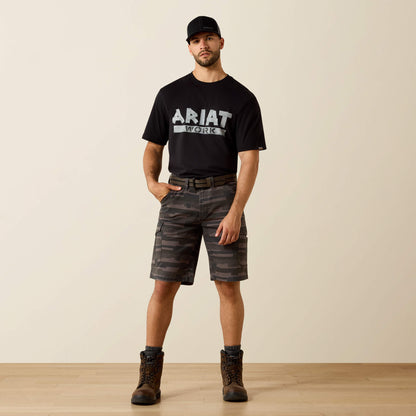 Rebar DuraStretch Made Tough Cargo 11" Short Ariat Men