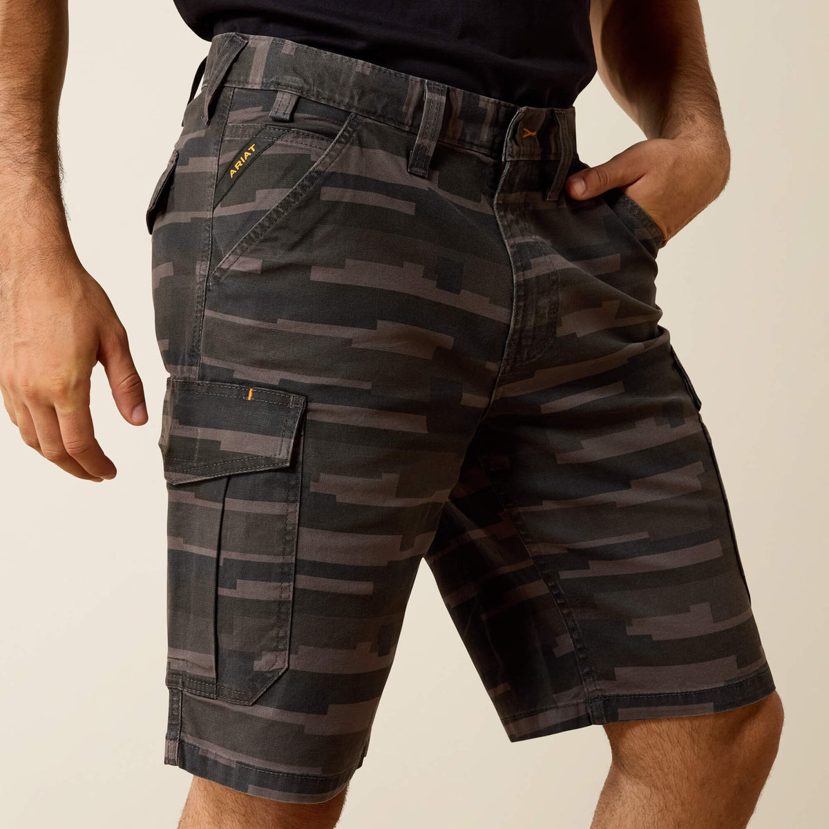 Rebar DuraStretch Made Tough Cargo 11" Short Ariat Men