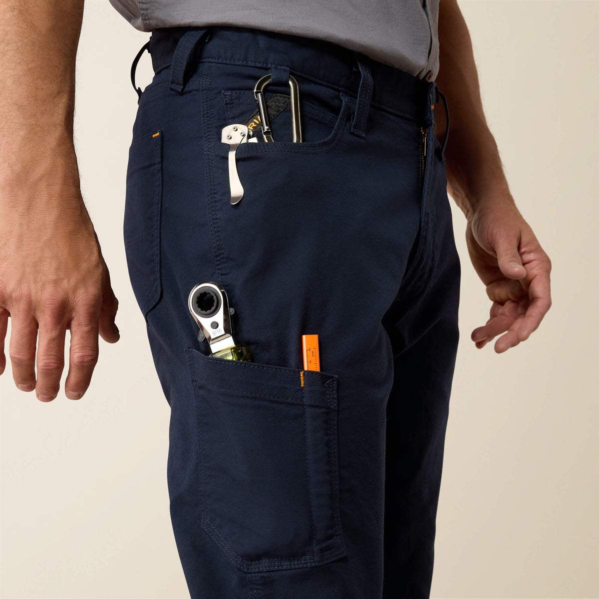 Rebar M4 Relaxed Made Tough DuraStretch Straight Leg Pants Ariat Men|Work
