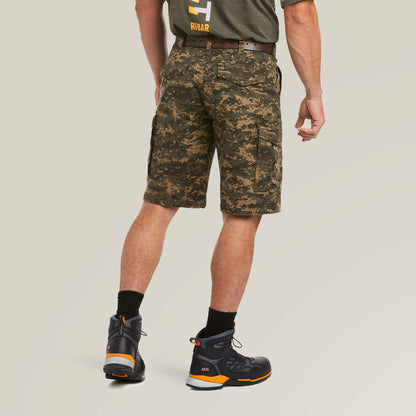Rebar DuraStretch Made Tough Cargo 11" Short Ariat Men