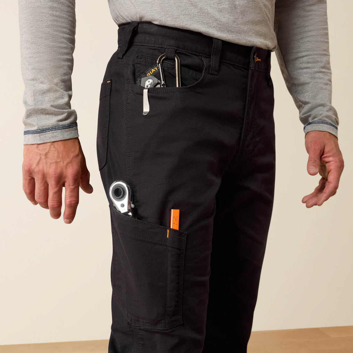 Rebar M4 Relaxed Made Tough DuraStretch Straight Leg Pants Ariat Men|Work