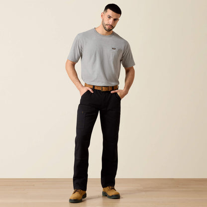 Rebar M4 Relaxed DuraStretch Made Tough Double Front Straight Pant Ariat Men|Work