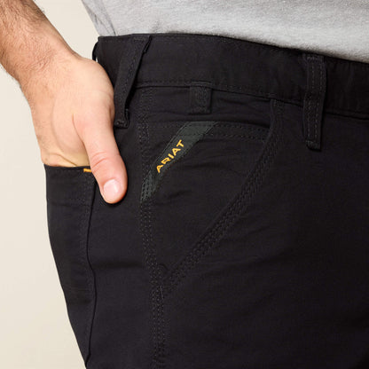 Rebar M4 Relaxed DuraStretch Made Tough Double Front Straight Pant Ariat Men|Work
