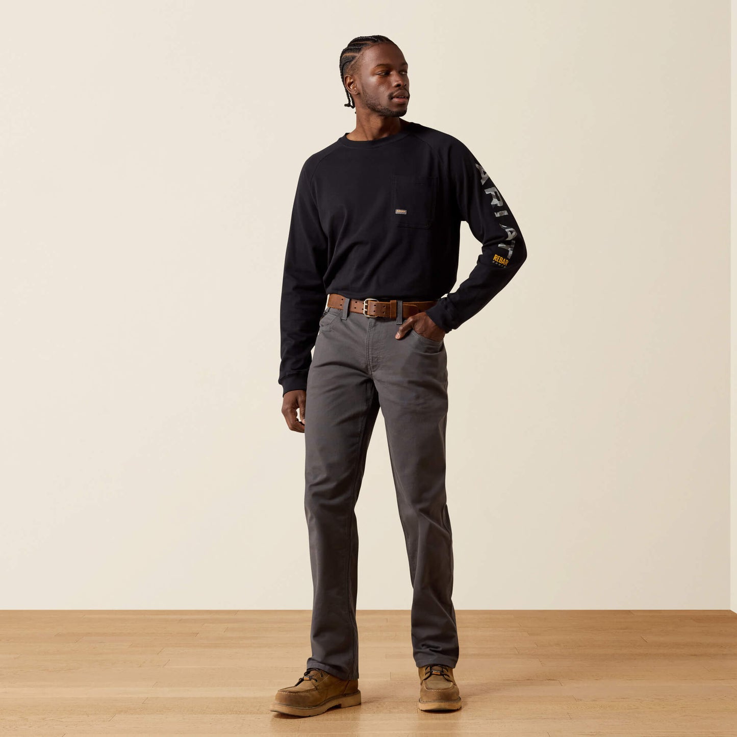 Rebar M5 Straight DuraStretch Made Tough Straight Pant Ariat Men|Work