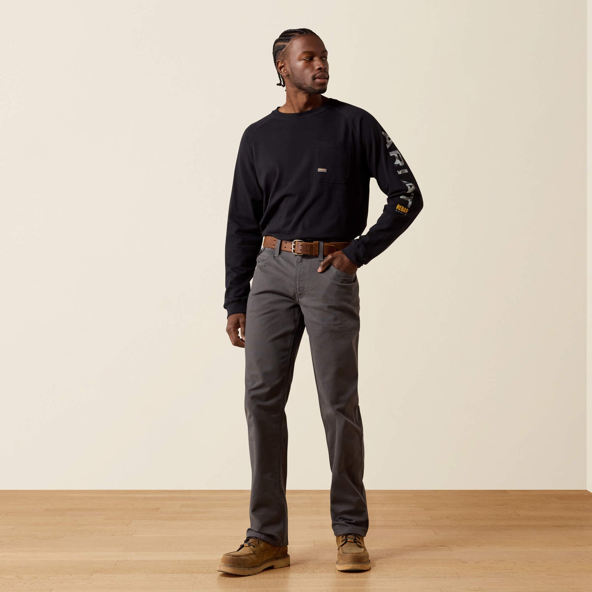 Rebar M5 Straight DuraStretch Made Tough Straight Pant Ariat Men|Work