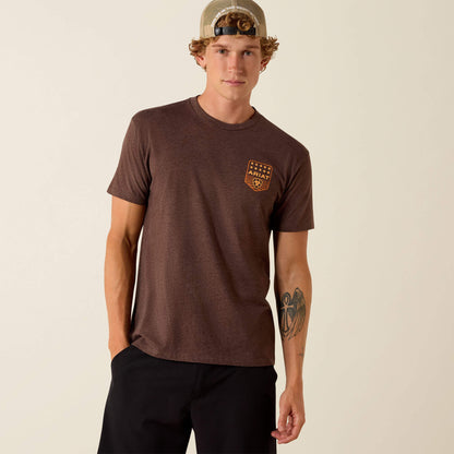 Ariat Stripe Patriotic Badge T-Shirt Ariat Men