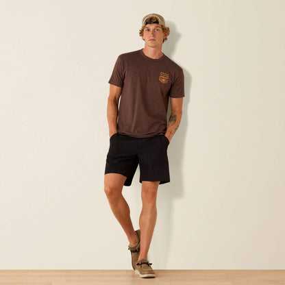 Ariat Stripe Patriotic Badge T-Shirt Ariat Men
