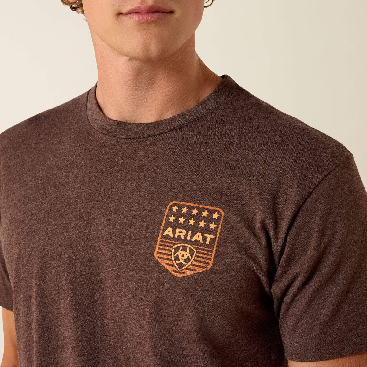 Ariat Stripe Patriotic Badge T-Shirt Ariat Men