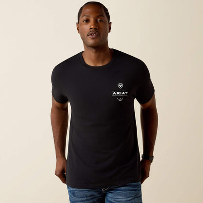 Ariat Wooden Diamond Flag Classic Fit T-Shirt Ariat Men