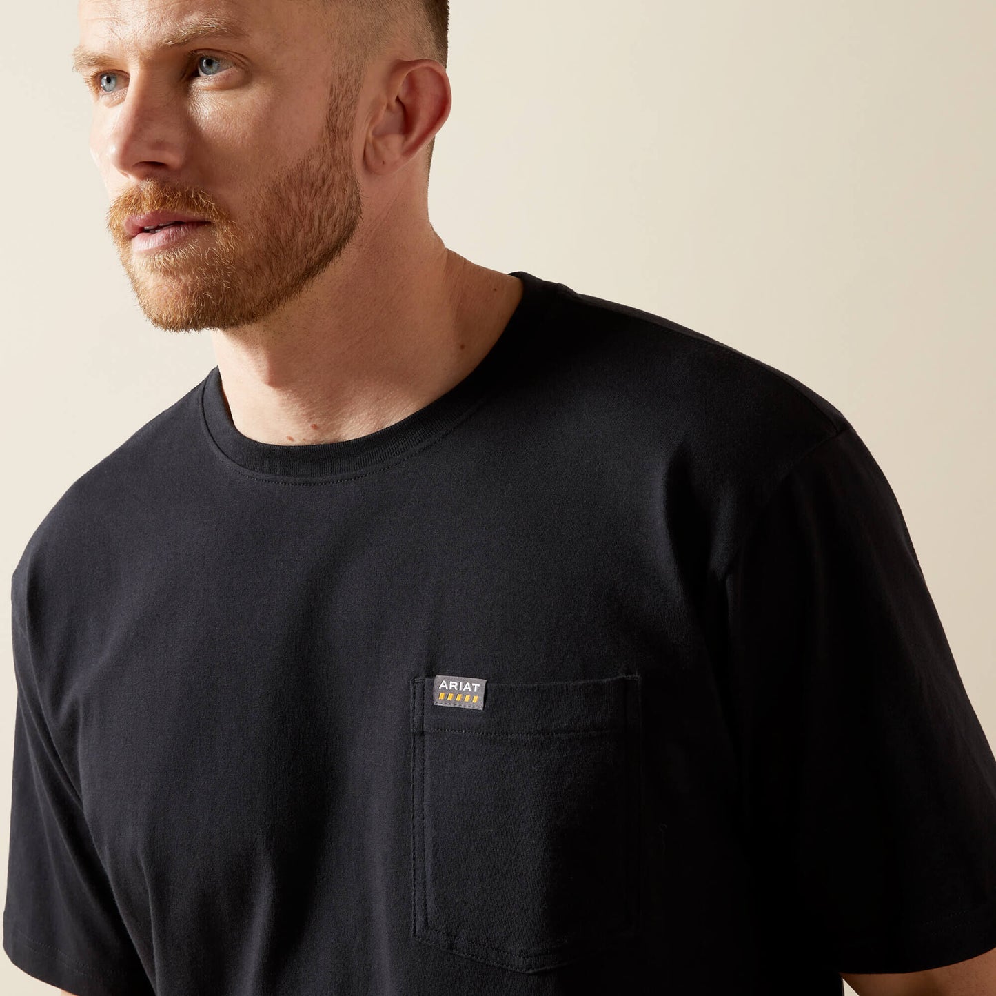 Rebar Cotton Strong Standard Pocket T-Shirt Ariat Men|Work