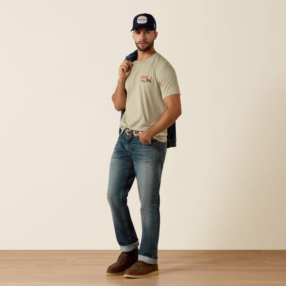 Ariat Whiskey Uno Classic Fit T-Shirt Ariat Men