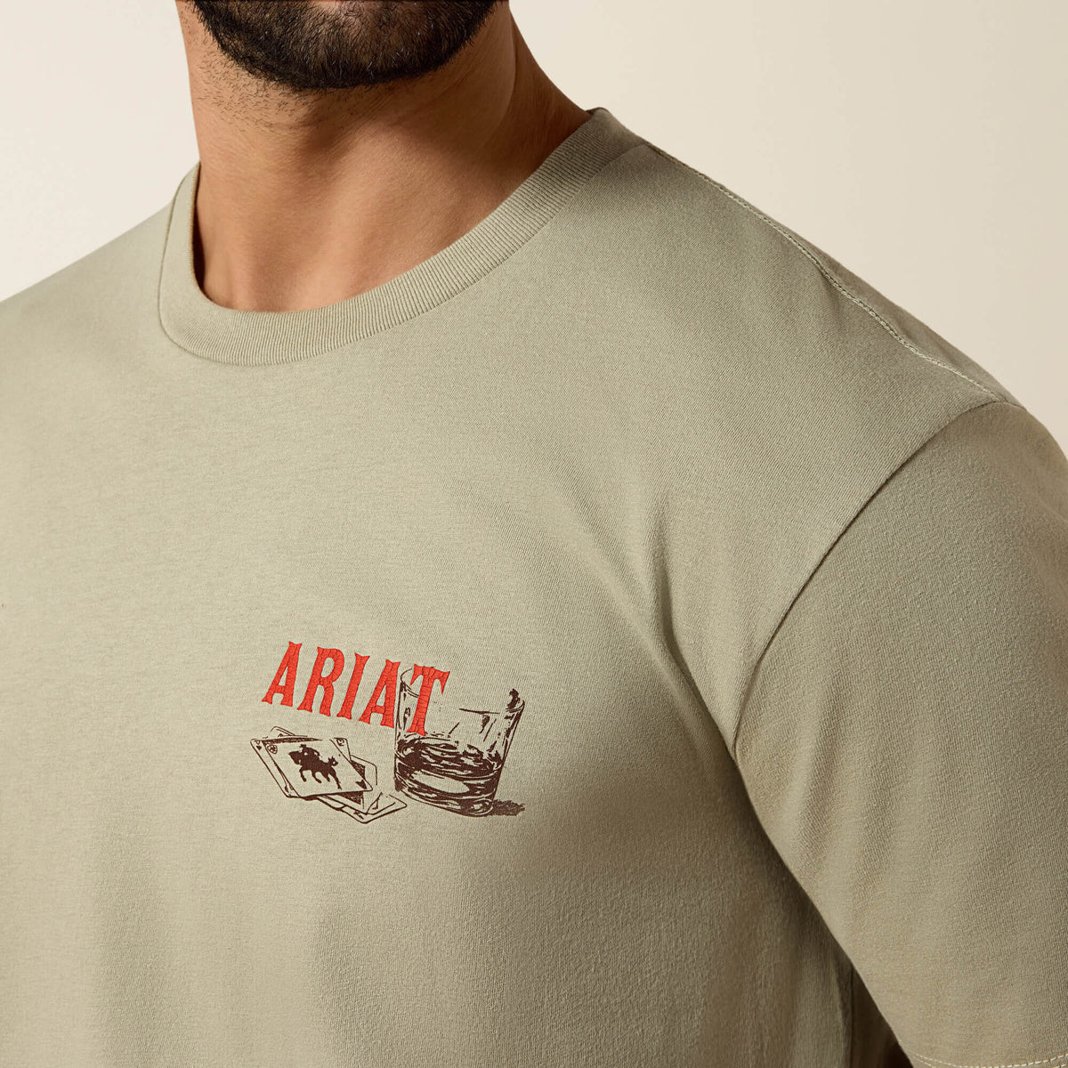 Ariat Whiskey Uno Classic Fit T-Shirt Ariat Men