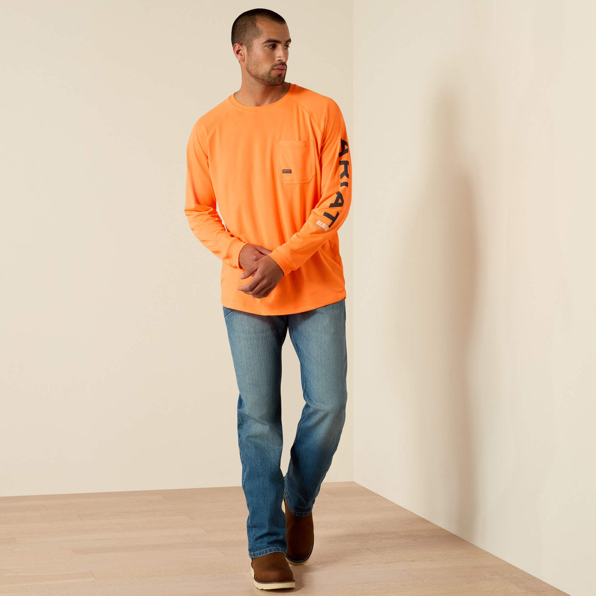 Rebar Heat Fighter T-Shirt Ariat Men|Work