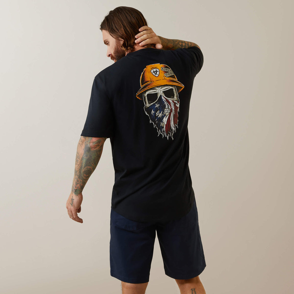 Rebar Workman Born For This T-Shirt Ariat Men|Work