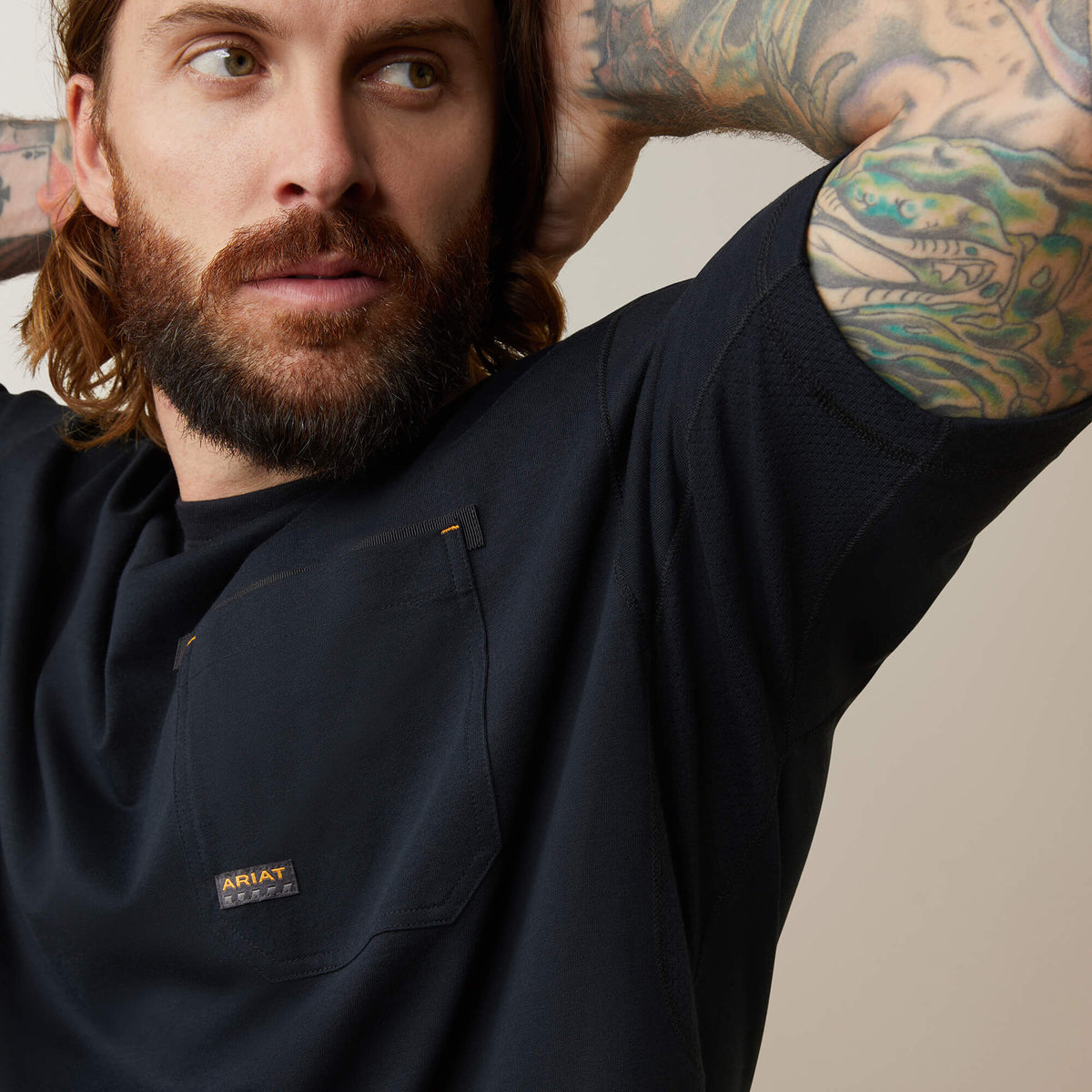 Rebar Workman Born For This T-Shirt Ariat Men|Work
