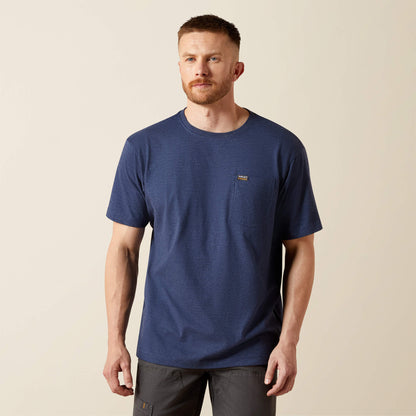 Rebar Cotton Strong Standard Pocket T-Shirt Ariat Men|Work