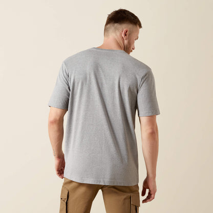 Rebar Cotton Strong Standard Pocket T-Shirt Ariat Men|Work