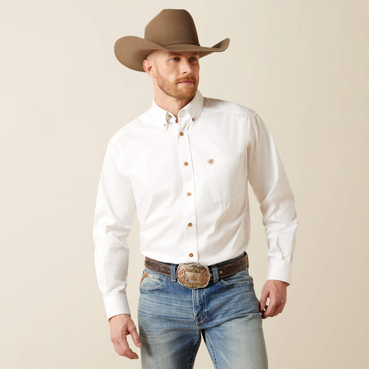 Solid Twill Classic Fit Shirt Ariat Men