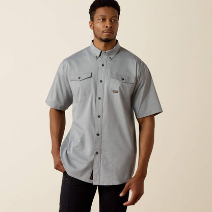 Rebar Made Tough VentTEK DuraStretch Work Shirt Ariat Men|Work