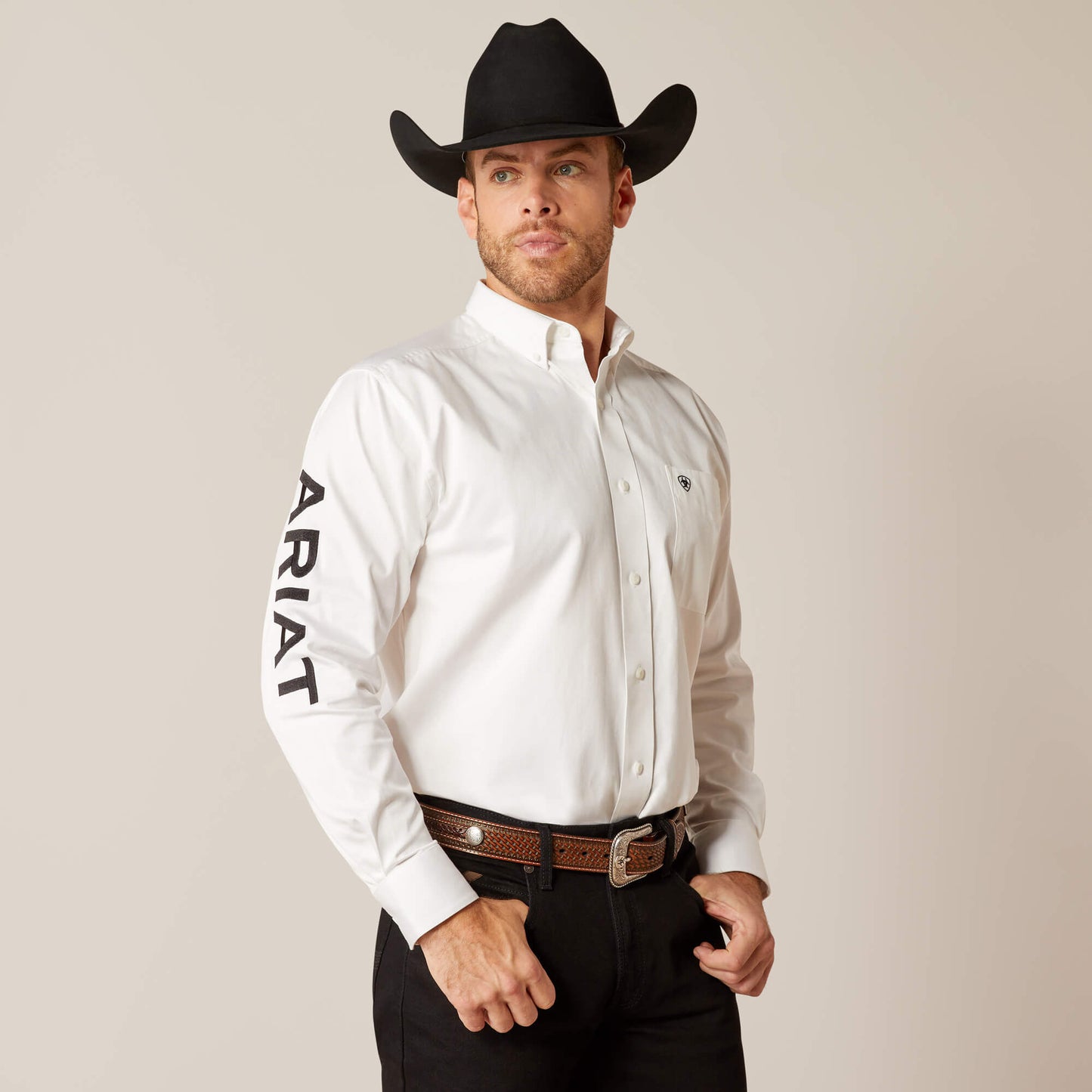 Team Logo Twill Classic Fit Shirt Ariat Men