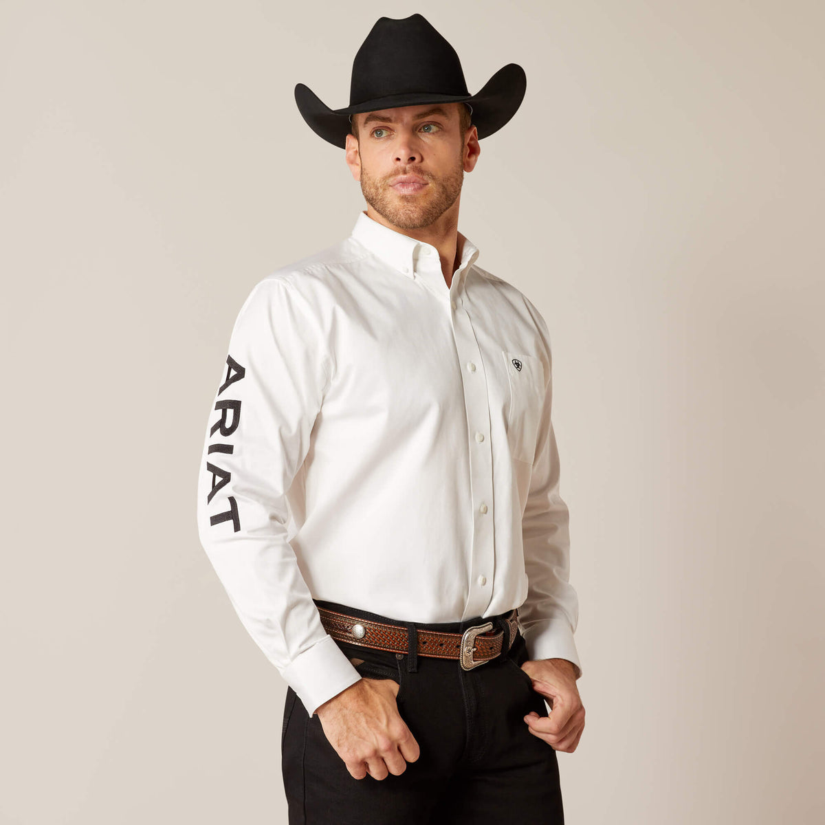 Team Logo Twill Classic Fit Shirt Ariat Men