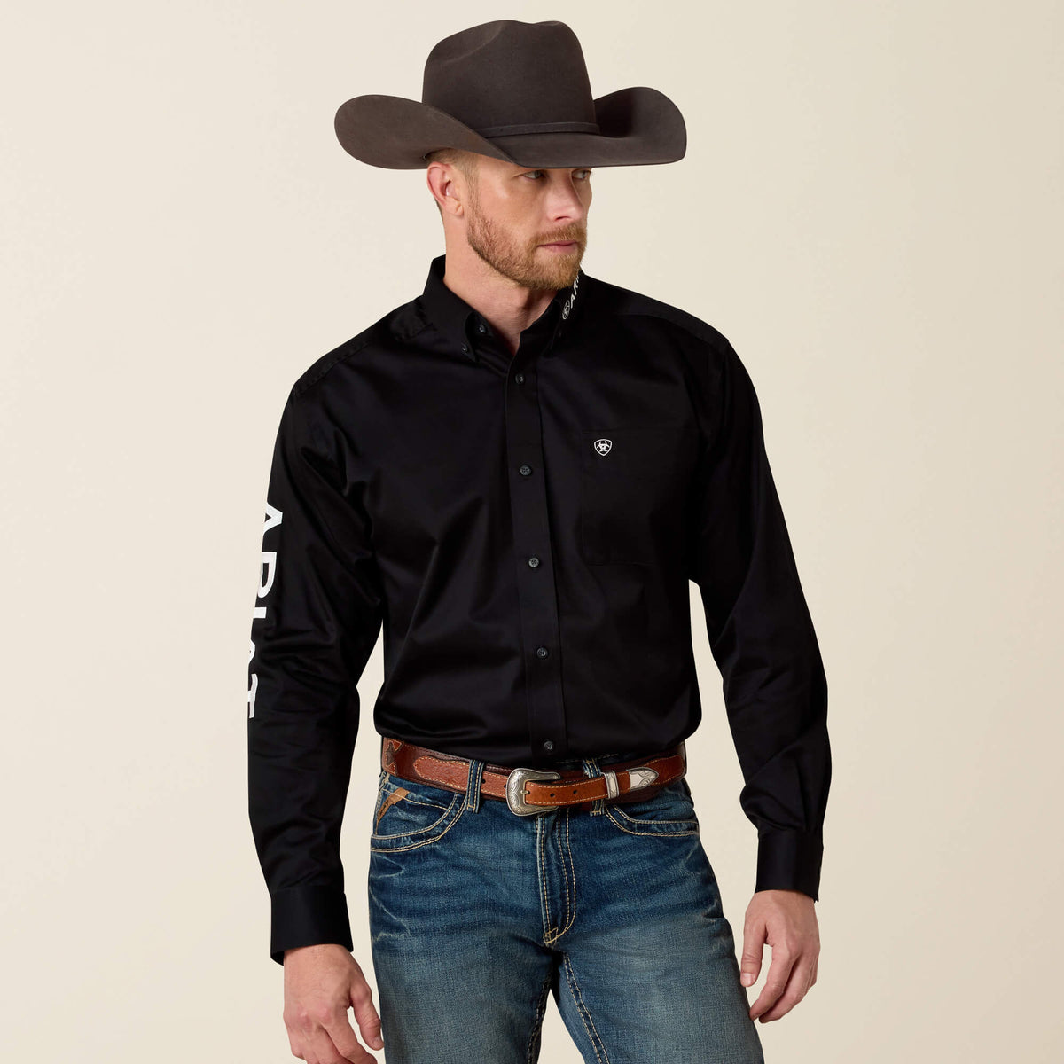 Team Logo Twill Classic Fit Shirt Ariat Men