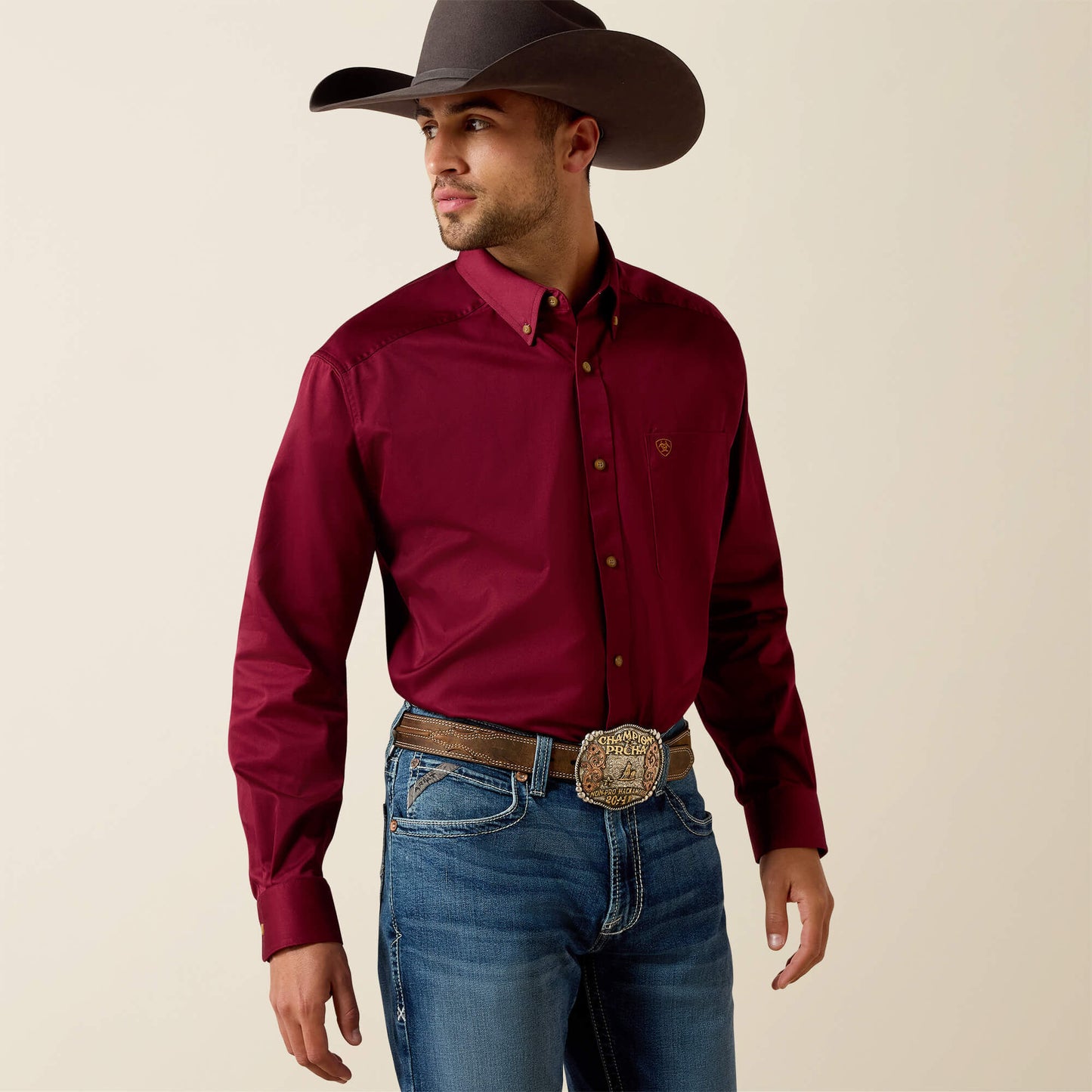 Solid Twill Classic Fit Shirt Ariat Men