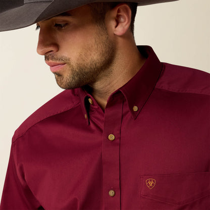 Solid Twill Classic Fit Shirt Ariat Men