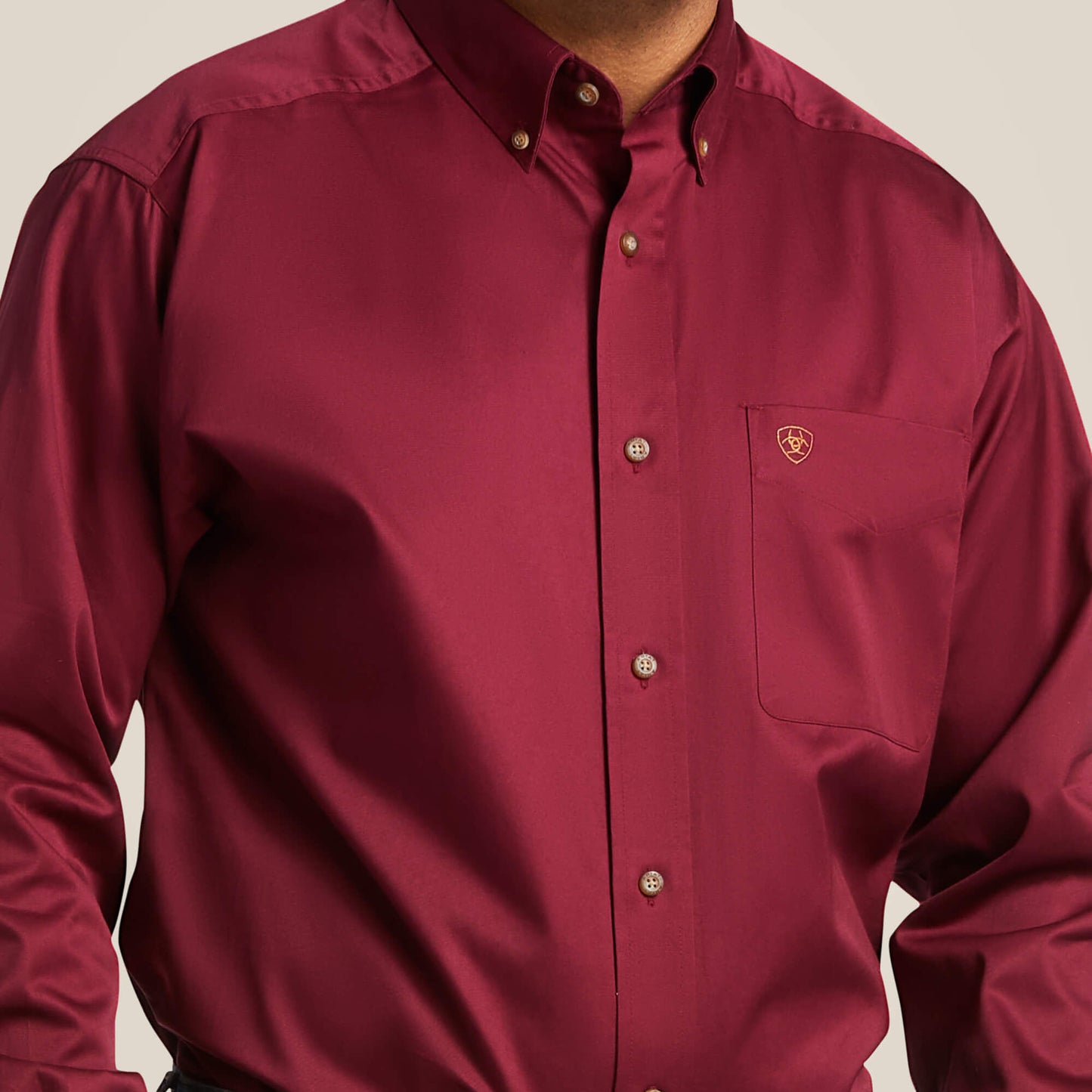 Solid Twill Classic Fit Shirt Ariat Men