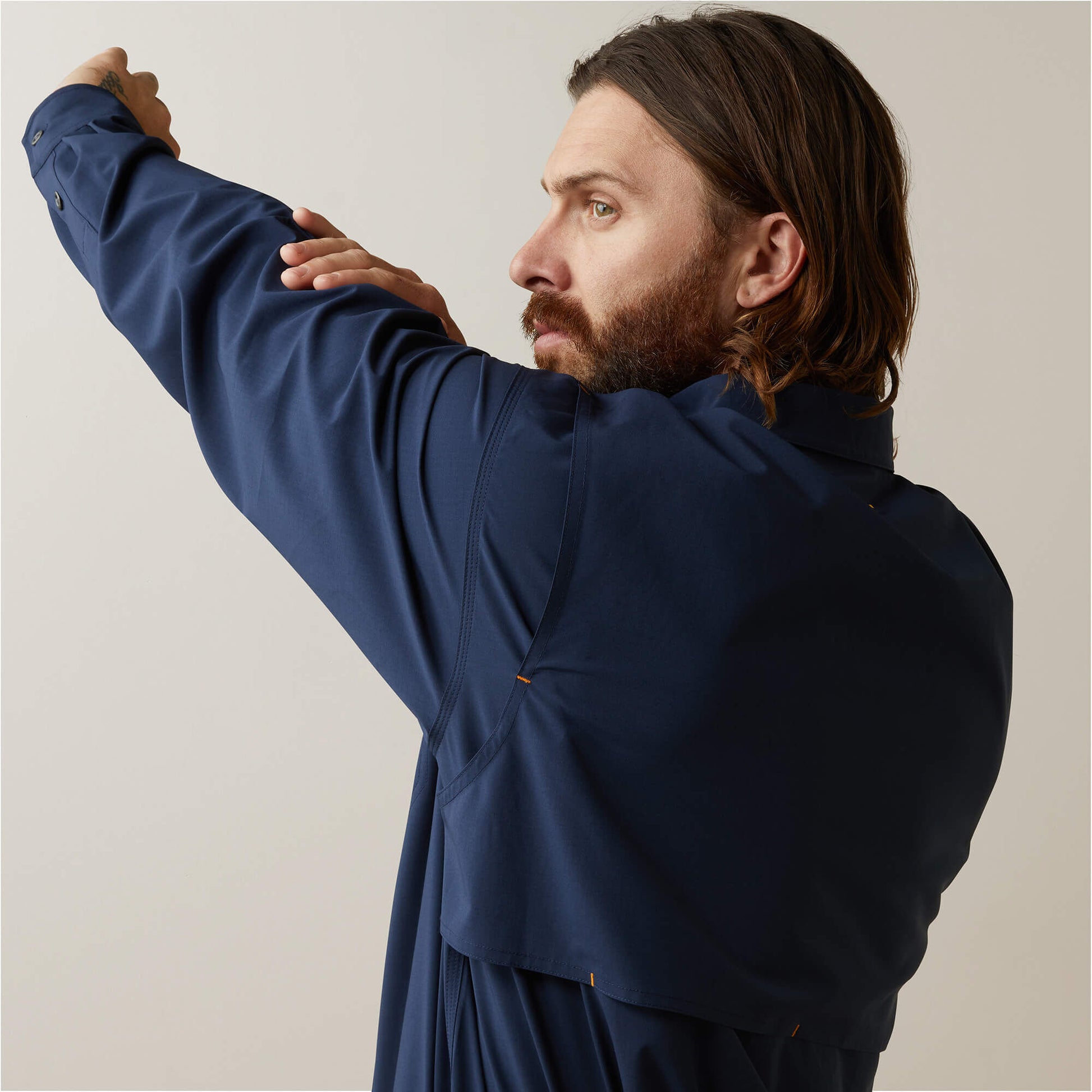 Rebar Made Tough VentTEK DuraStretch Work Shirt Ariat Men|Work
