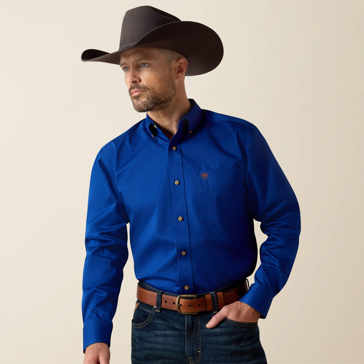 Solid Twill Classic Fit Shirt Ariat Men