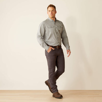 Rebar Made Tough VentTEK DuraStretch Work Shirt Ariat Men|Work