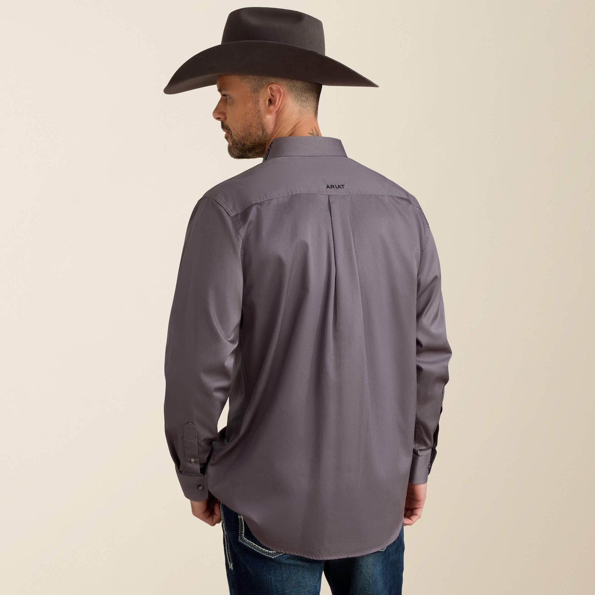 Team Logo Twill Classic Fit Shirt Ariat Men