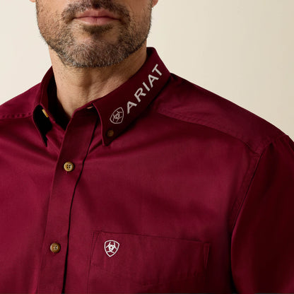 Team Logo Twill Classic Fit Shirt Ariat Men