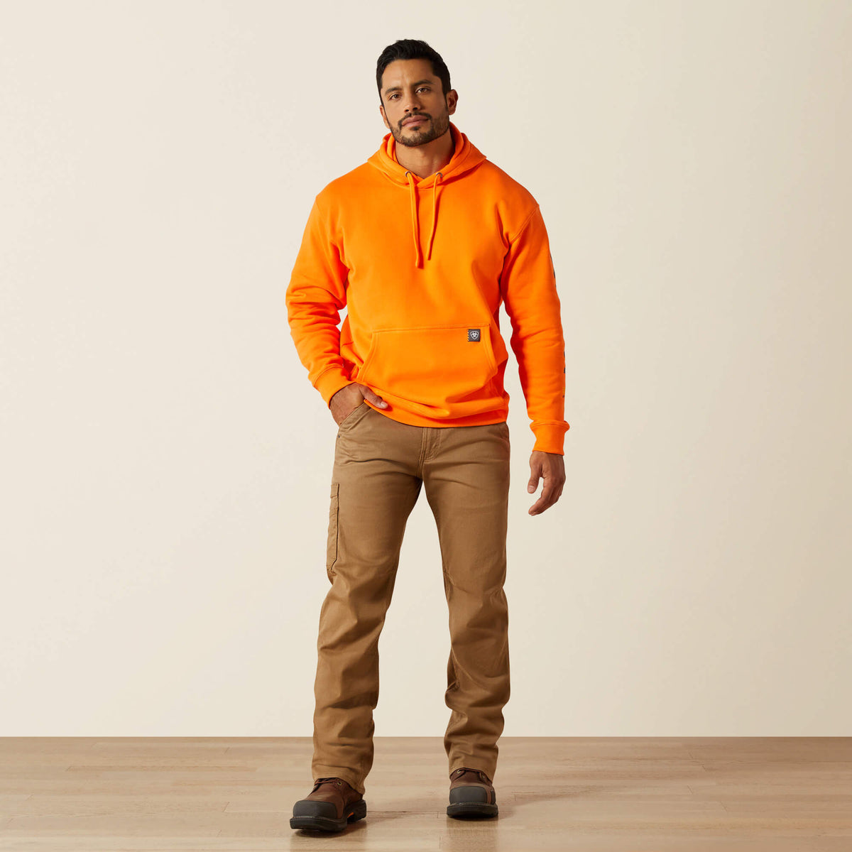 Rebar Workman Graphic Hoodie Ariat Men|Work