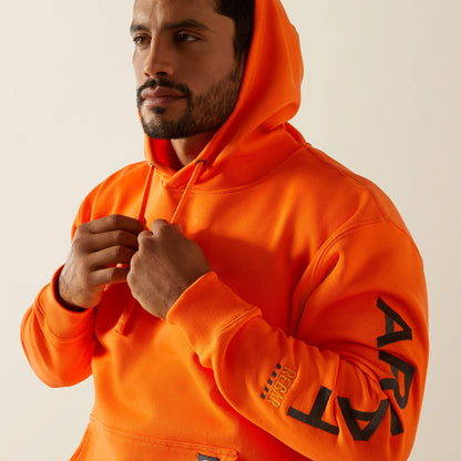 Rebar Workman Graphic Hoodie Ariat Men|Work