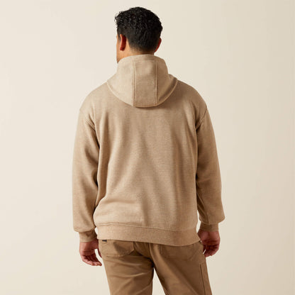 Rebar Lightweight Logo Hoodie Ariat Men|Work