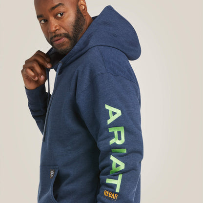 Rebar Workman Graphic Hoodie Ariat Men|Work
