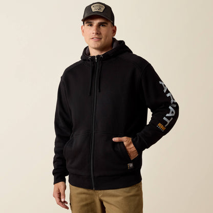 Rebar All-Weather Full Zip Hoodie Ariat Men|Work
